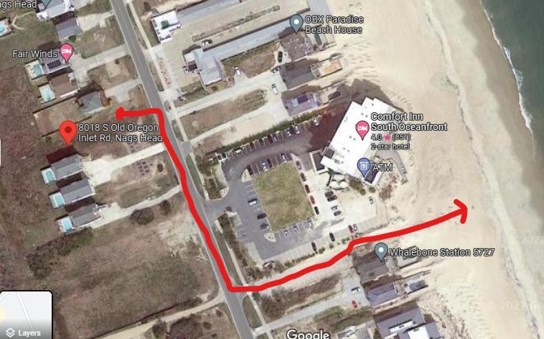 8018 Beach Rd, Semi-Oceanfront, Pool/Hot Tub Nags Head Eksteriør bilde