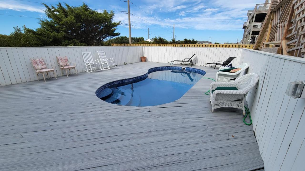 8018 Beach Rd, Semi-Oceanfront, Pool/Hot Tub Nags Head Eksteriør bilde