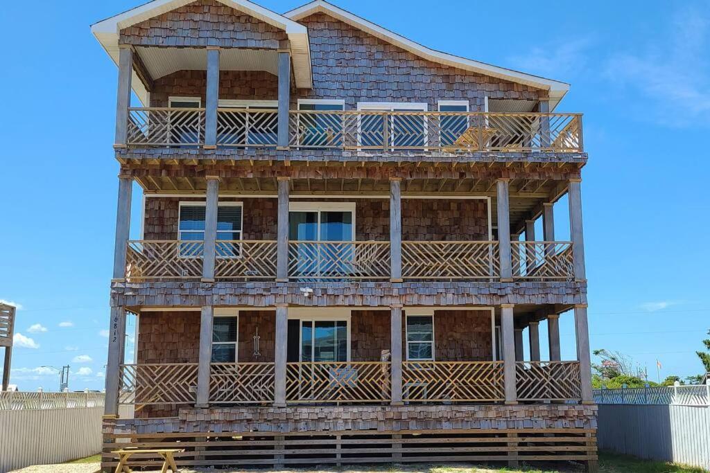 8018 Beach Rd, Semi-Oceanfront, Pool/Hot Tub Nags Head Eksteriør bilde